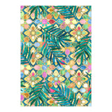 Gilded Moroccan Mosaic Tiles with Palm Leaves  (Print Only) thumbnail