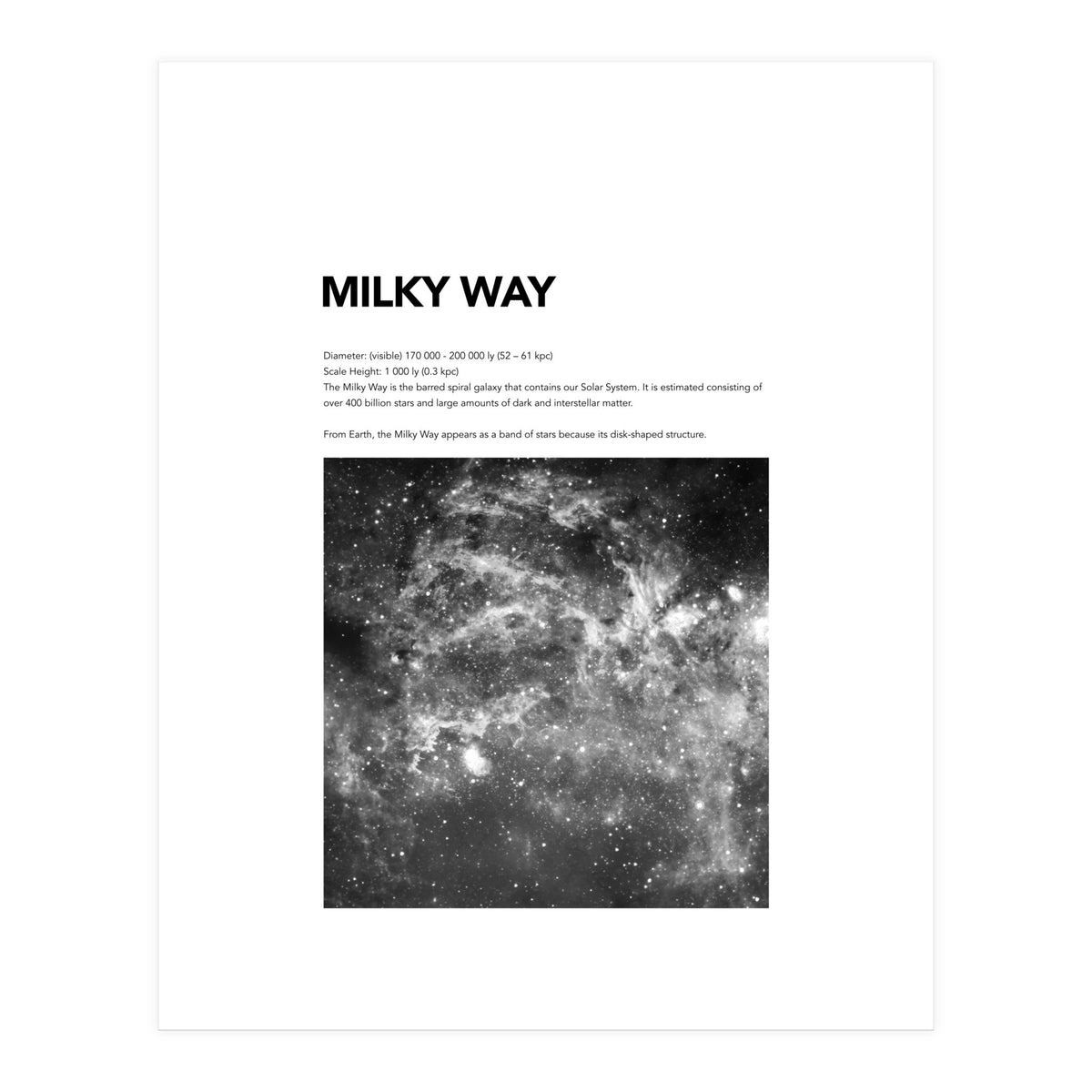 MILKY WAY (Print Only)