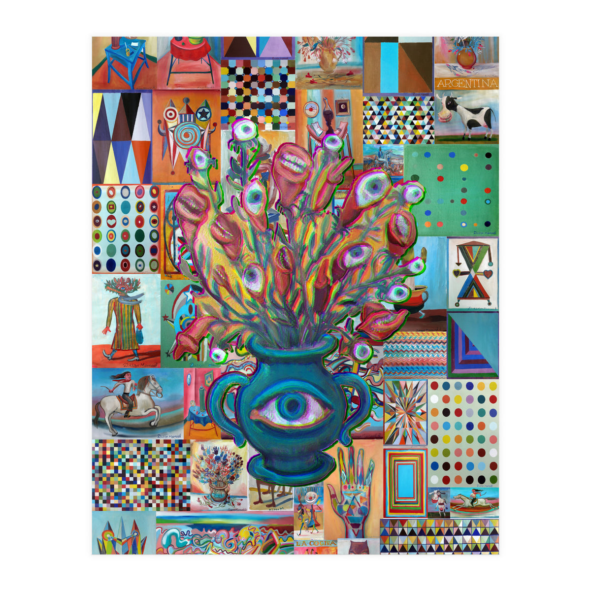 flowers Pop 6 (Print Only)