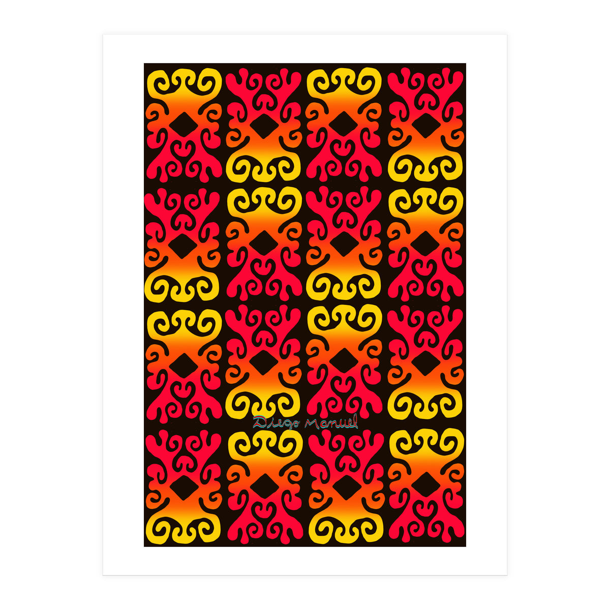 Tapiz Perfiles 2023 5 (Print Only)