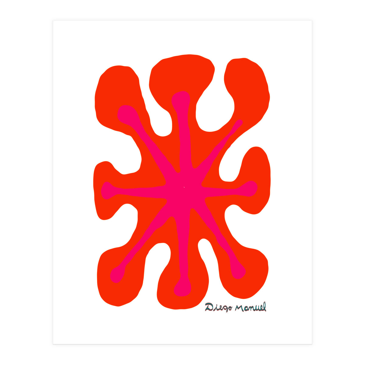 Fuego 93 Copia (Print Only)