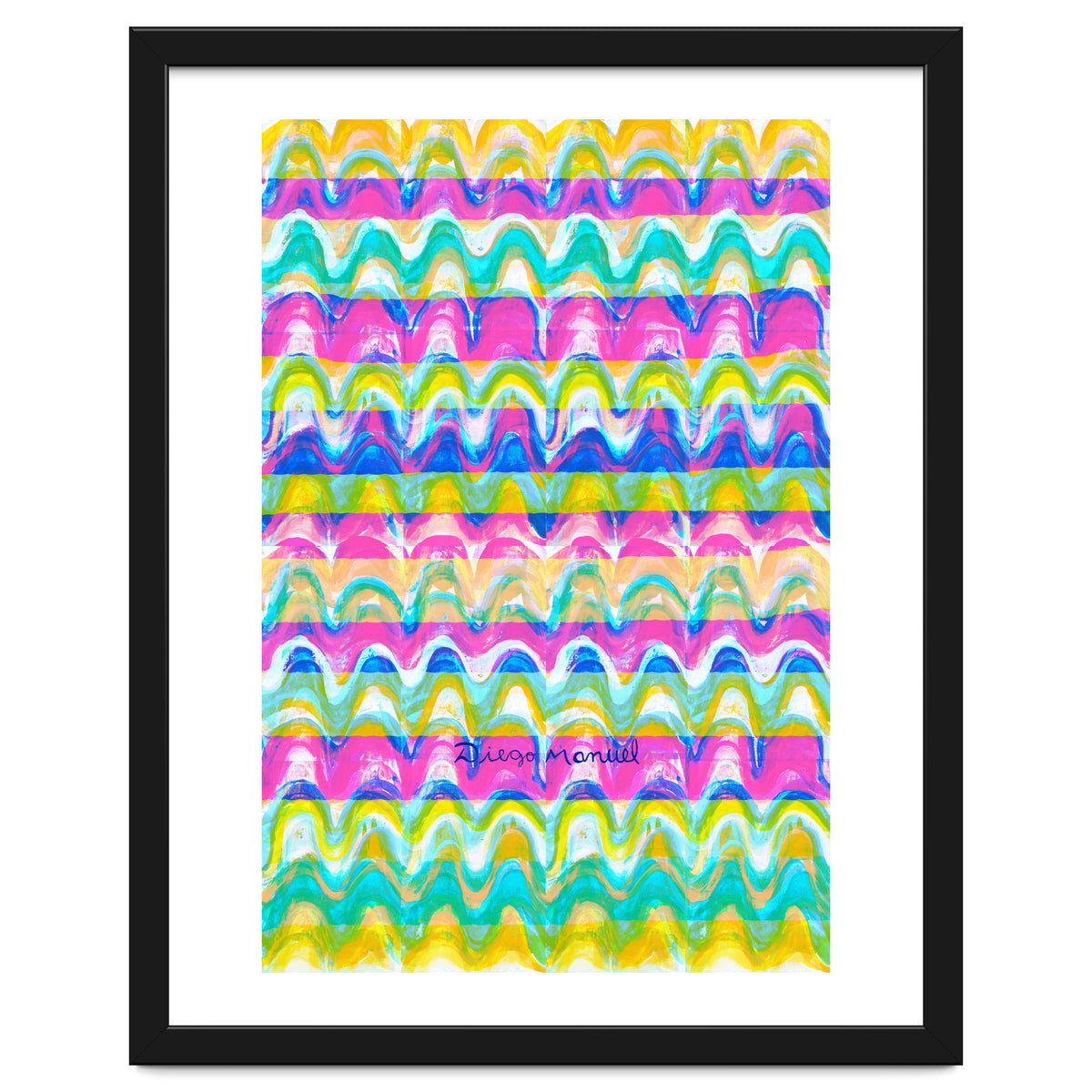 Pop abstract color full