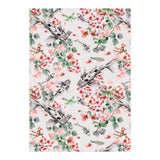 Asian fish among flowers (Print Only) thumbnail