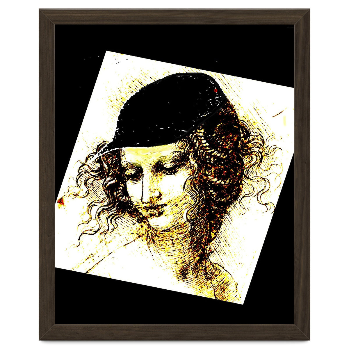 Renaissance women with baseball cap