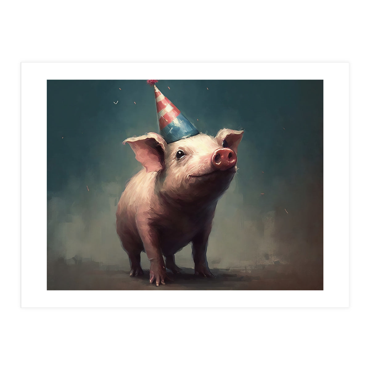 Pig At A Party (Print Only)