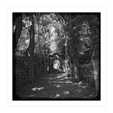 Alley to a cemetery (Print Only) thumbnail