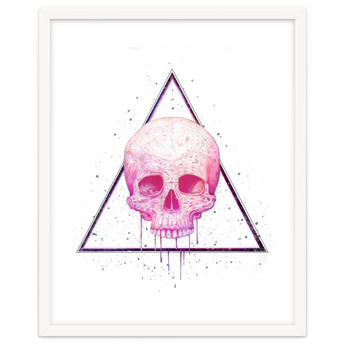 Skull In Triangle