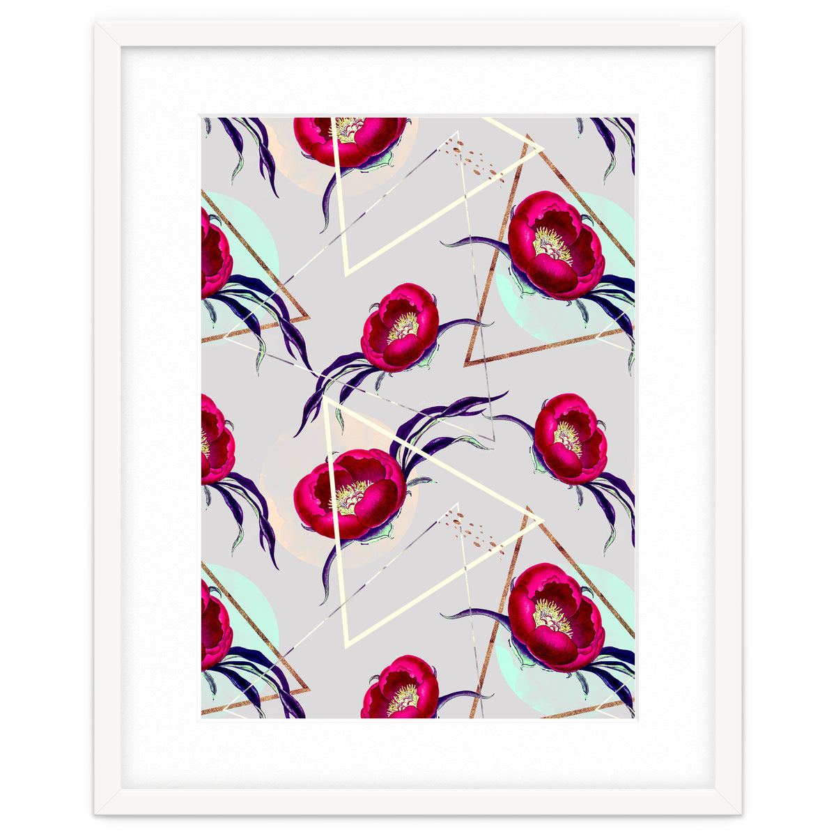 Flowery blooming with geometric II