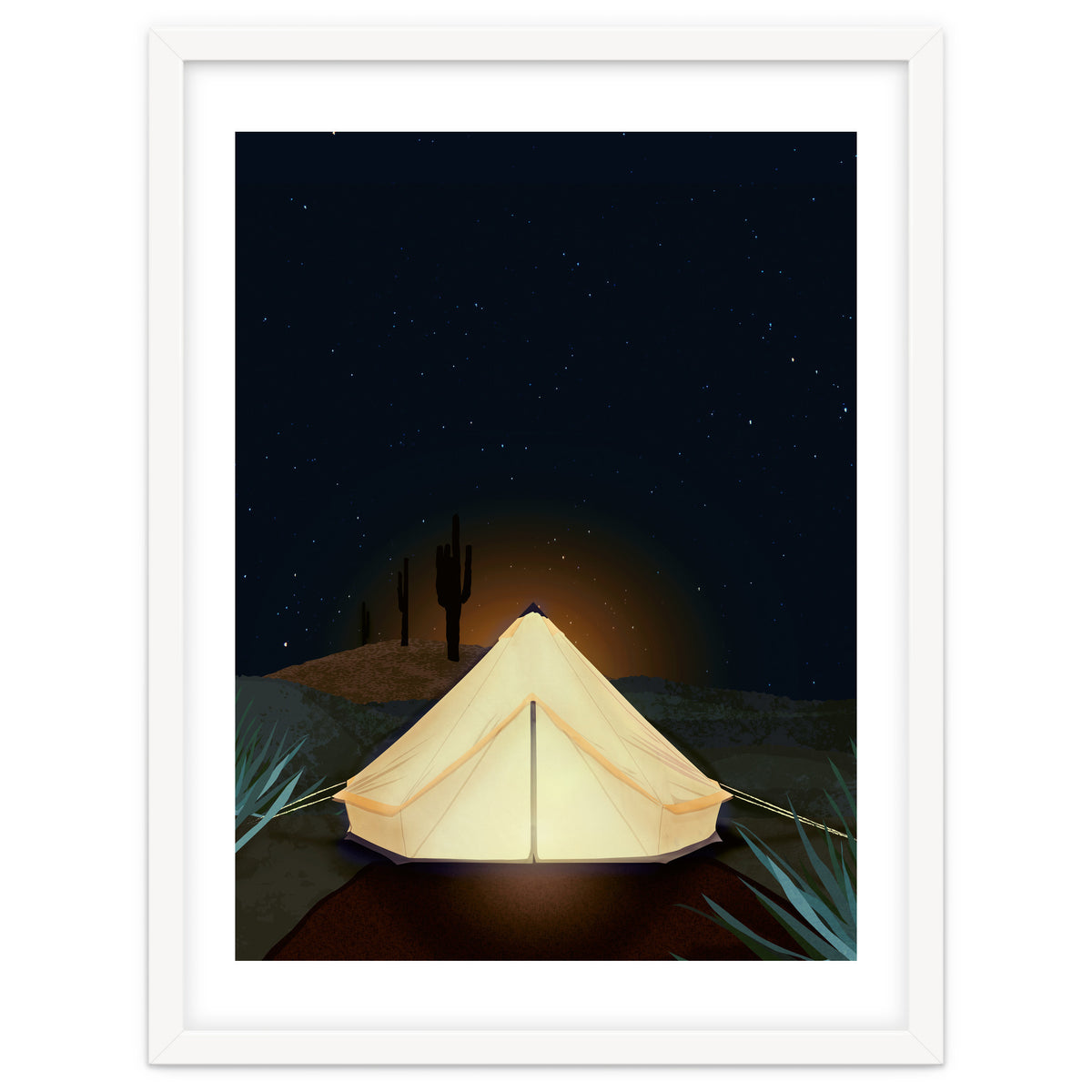 Tent at Night