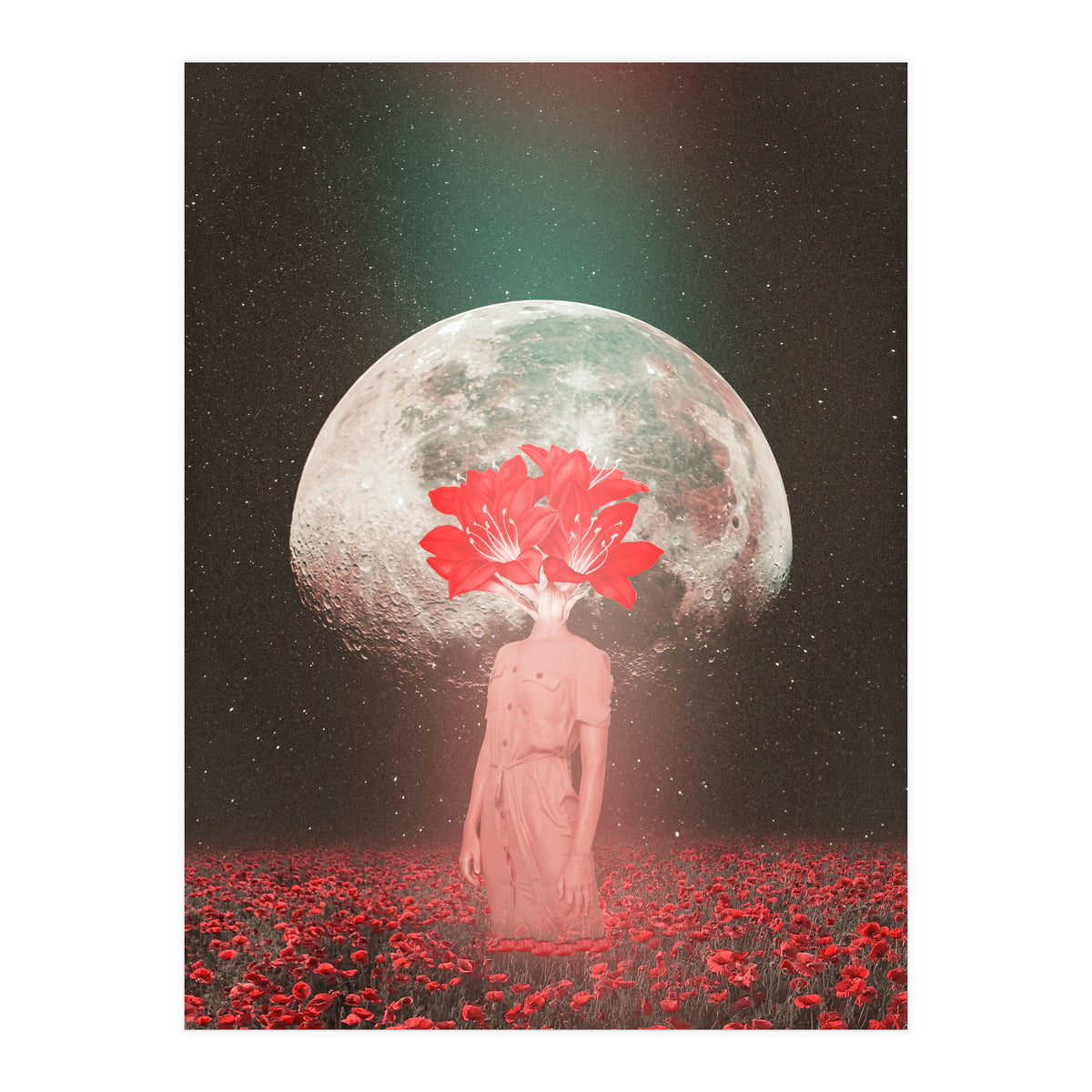 Flowers Bloom in Space (Print Only)