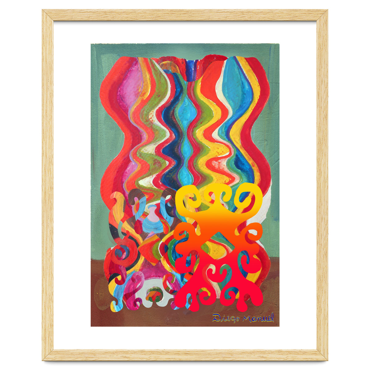 Pop Abstract Asimetrico A7