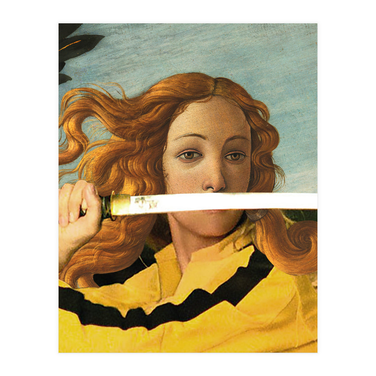 Venus of Sandro Botticelli and Beatrix Kiddo from Kill Bill (Print Only)