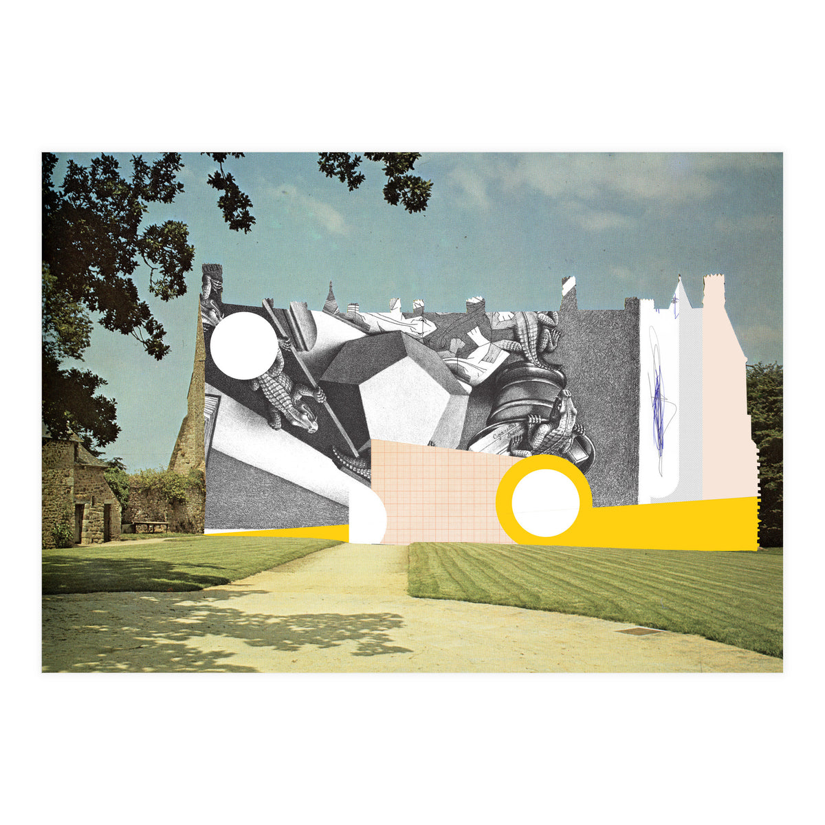 Abstract House Dream · Think Big (Print Only)