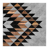 Urban Tribal Pattern No.10 - Concrete and Wood (Print Only) thumbnail