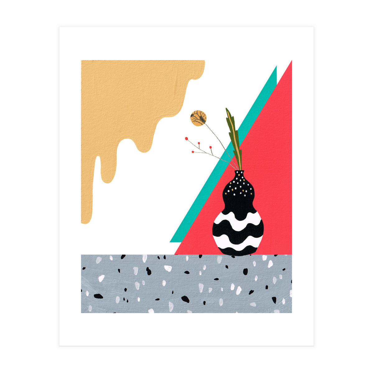 Modern Ikebana  (Print Only)