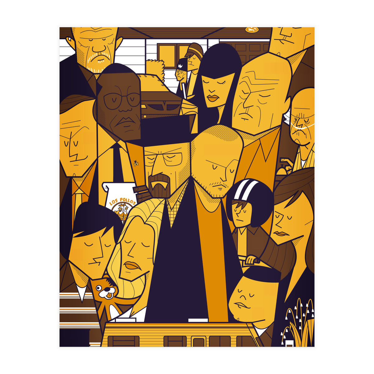 Breaking Bad Yellow (Print Only)