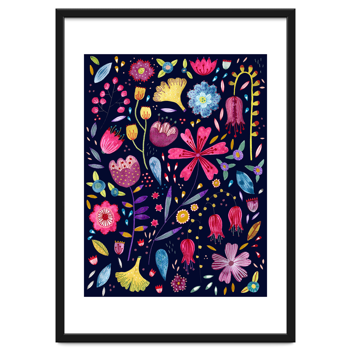 Autumn Hedgerow Dark