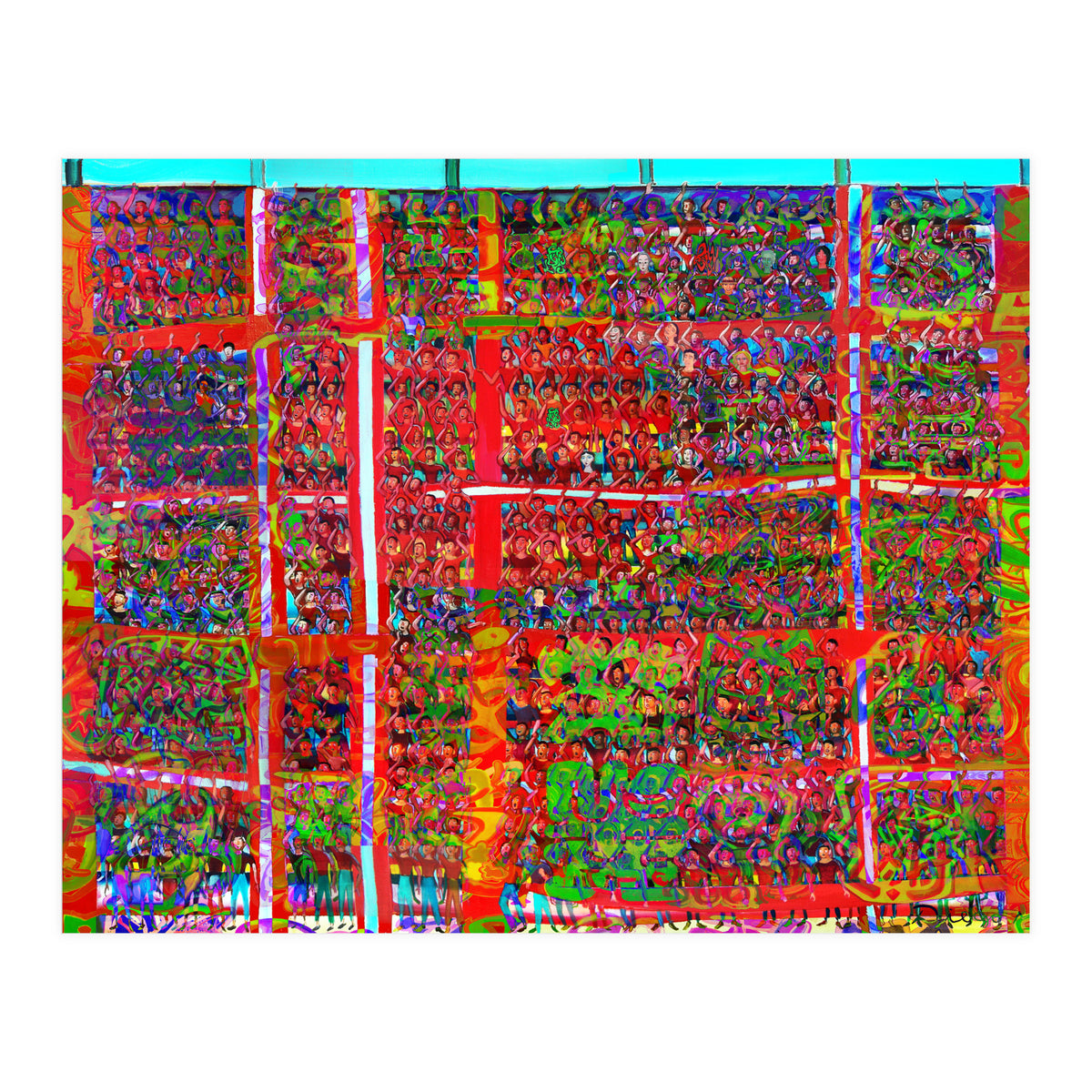 Gran Hinchada Roja 9 (Print Only)