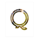 Letter Q - (Impress) (Print Only) thumbnail