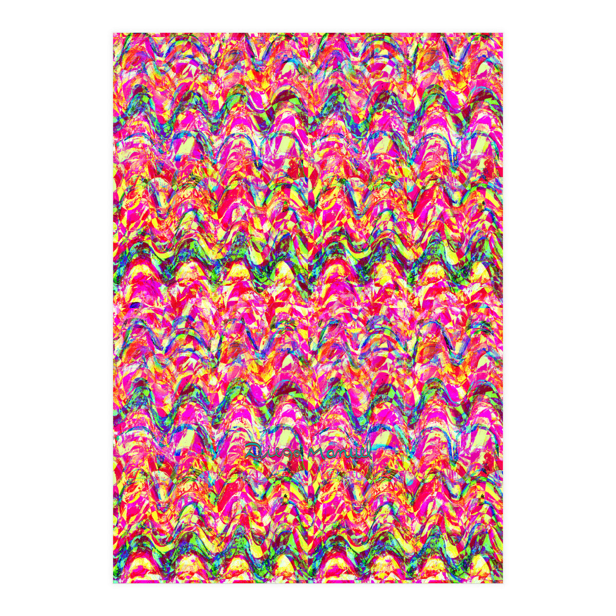 Pop abstract color full (Print Only)