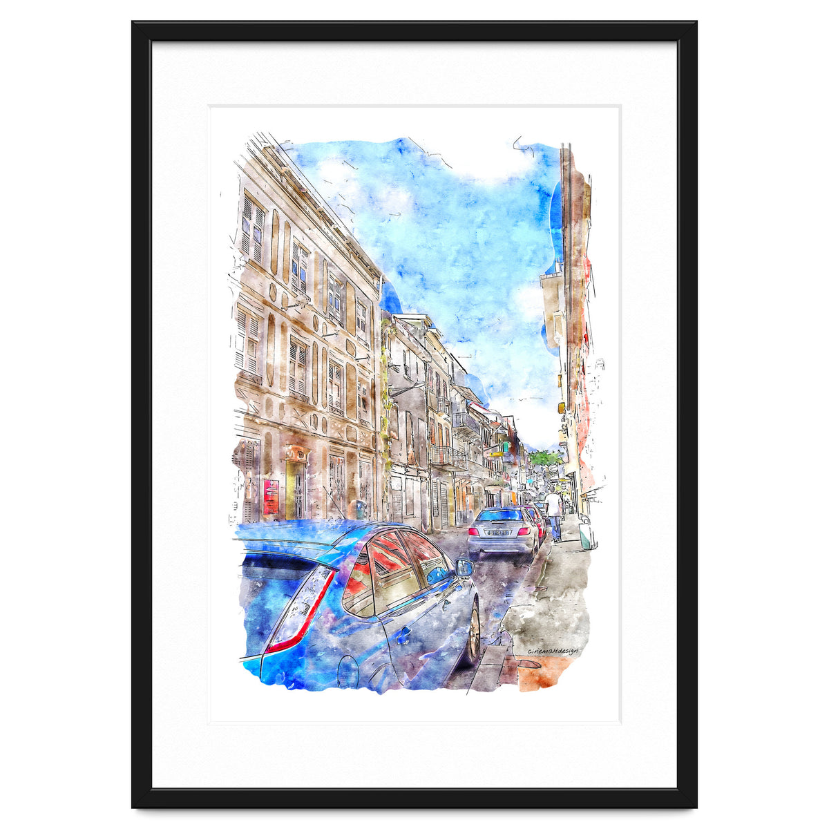 Street of Fort-de-France