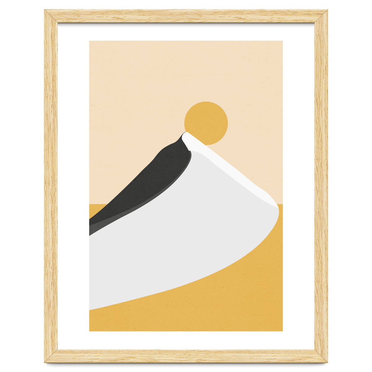 Abstract Dune - Golden Desert