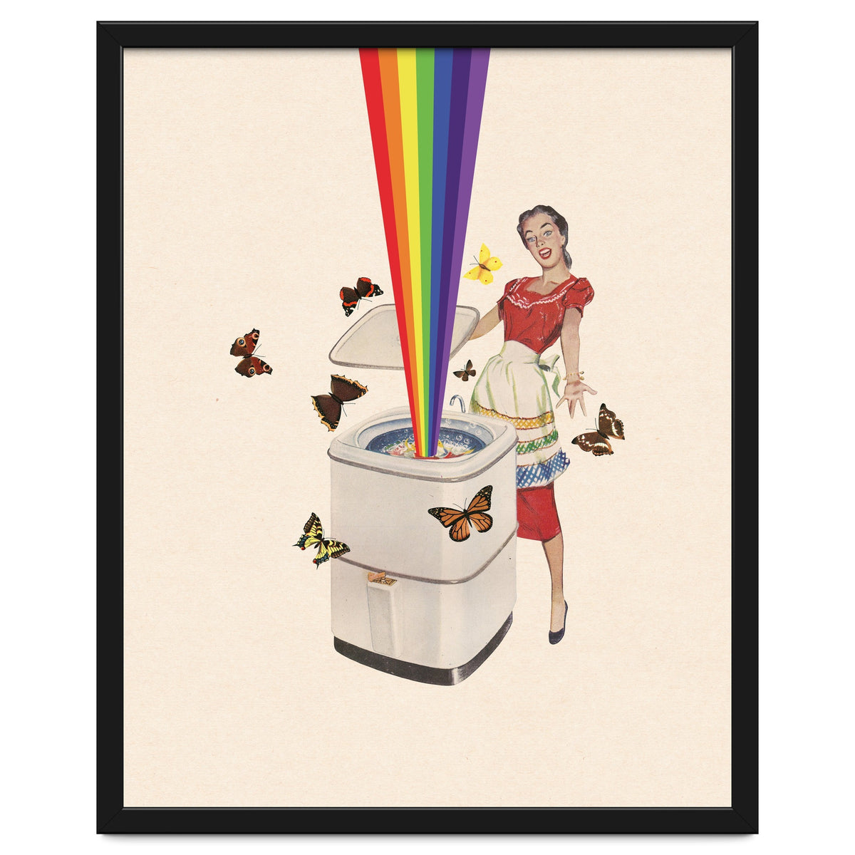 Rainbow Washing Machine