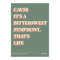 The Verve - Bitter Sweet Symphony (Print Only)