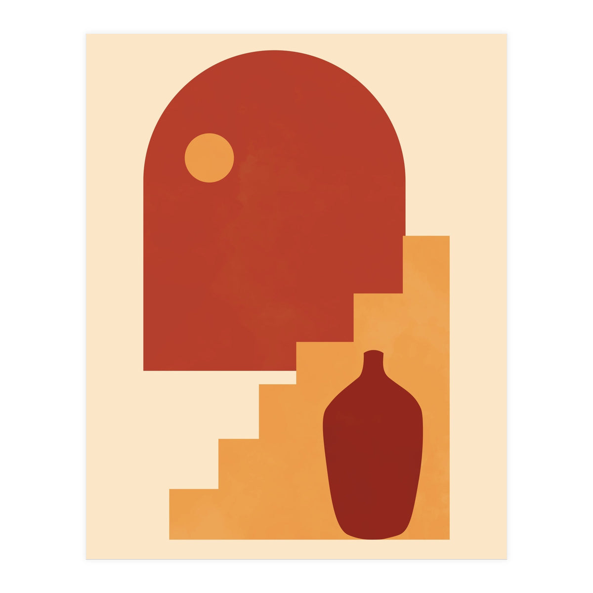 Geometric Print Mid Century Modern (Print Only)