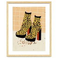 Leopard Disco Platforms