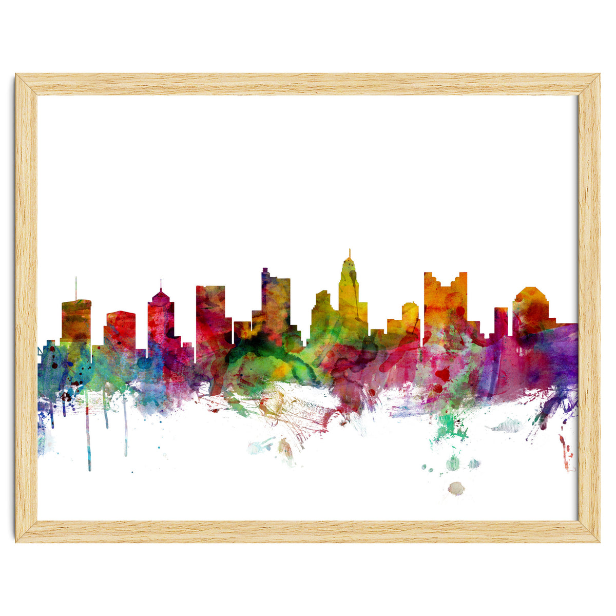 Columbus Ohio Skyline