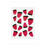 Summer strawberries red  (Print Only) thumbnail