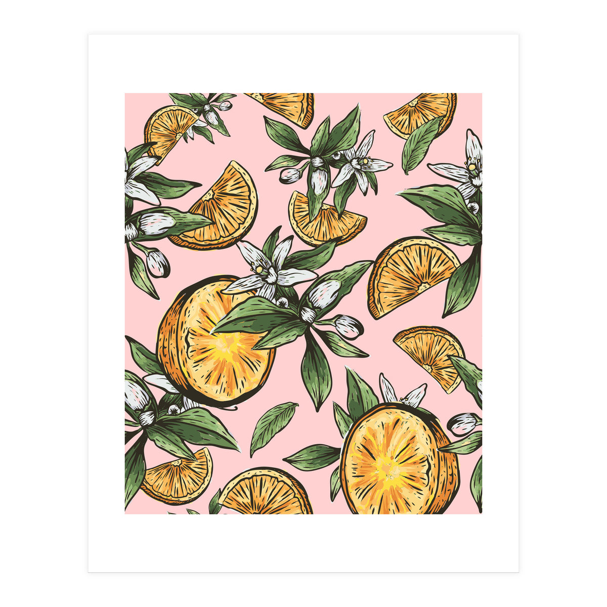 Lemon Crush Art Print (Print Only)
