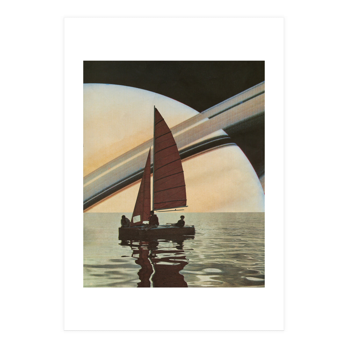 Sailing To Saturn (Print Only)