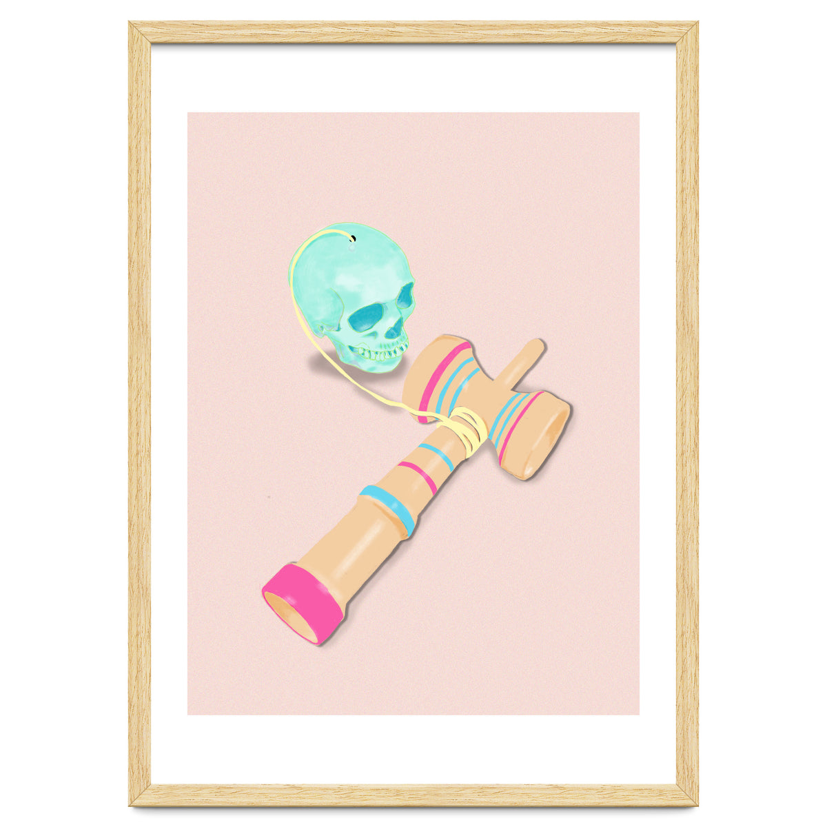 Skull kendama
