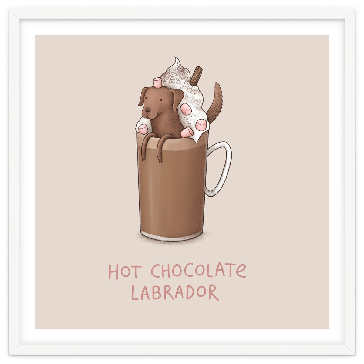 Hot Chocolate Labrador