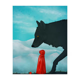Red And Wolf (Print Only) thumbnail