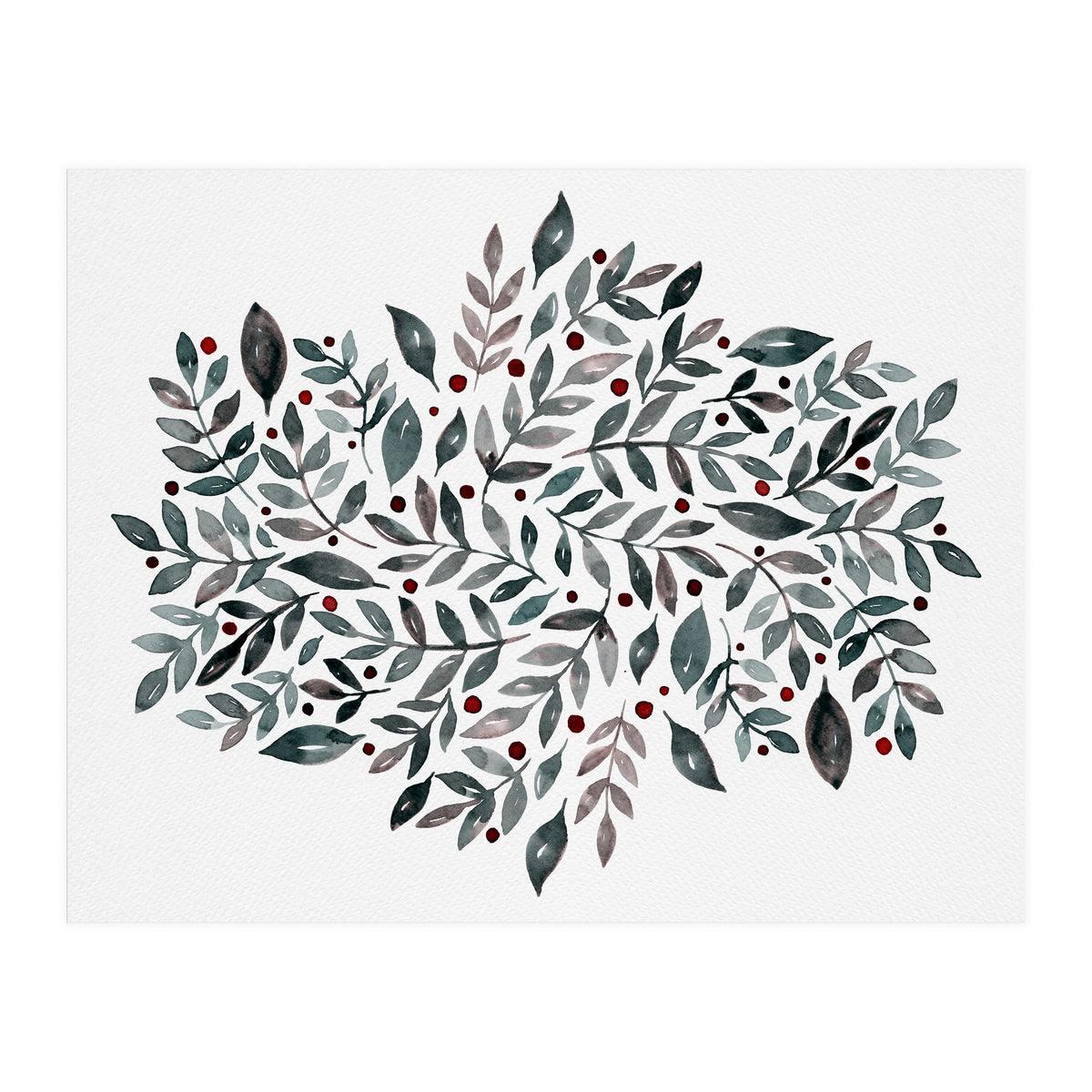 Seasonal Branches Neutral (Print Only)