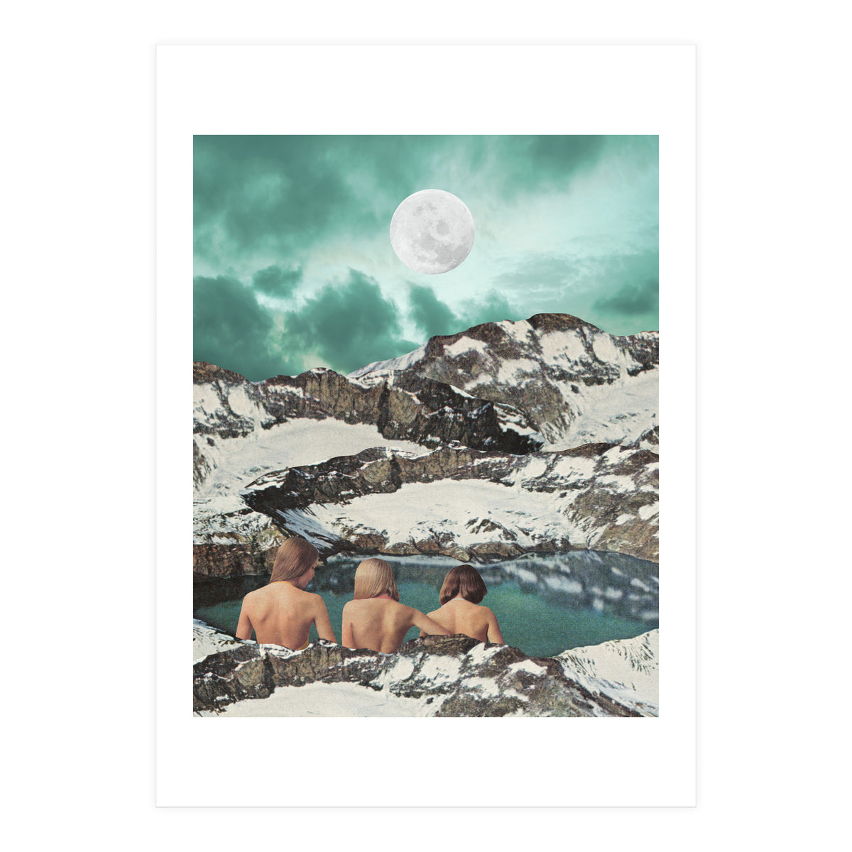 Moon Bathing (Print Only)