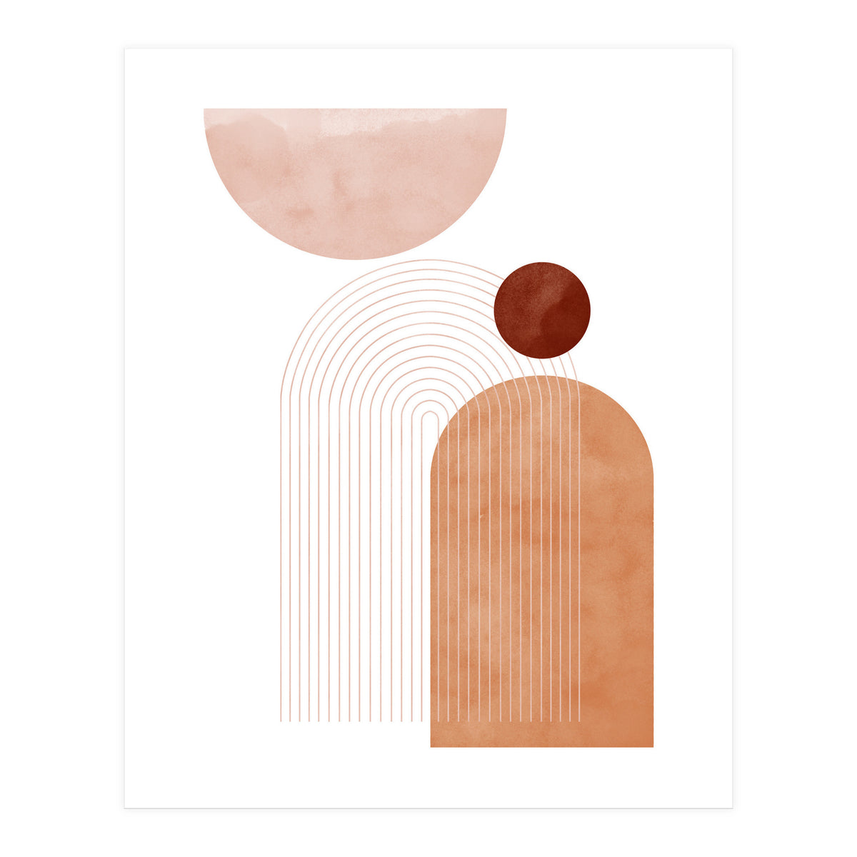 Boho rainbow-a (Print Only)