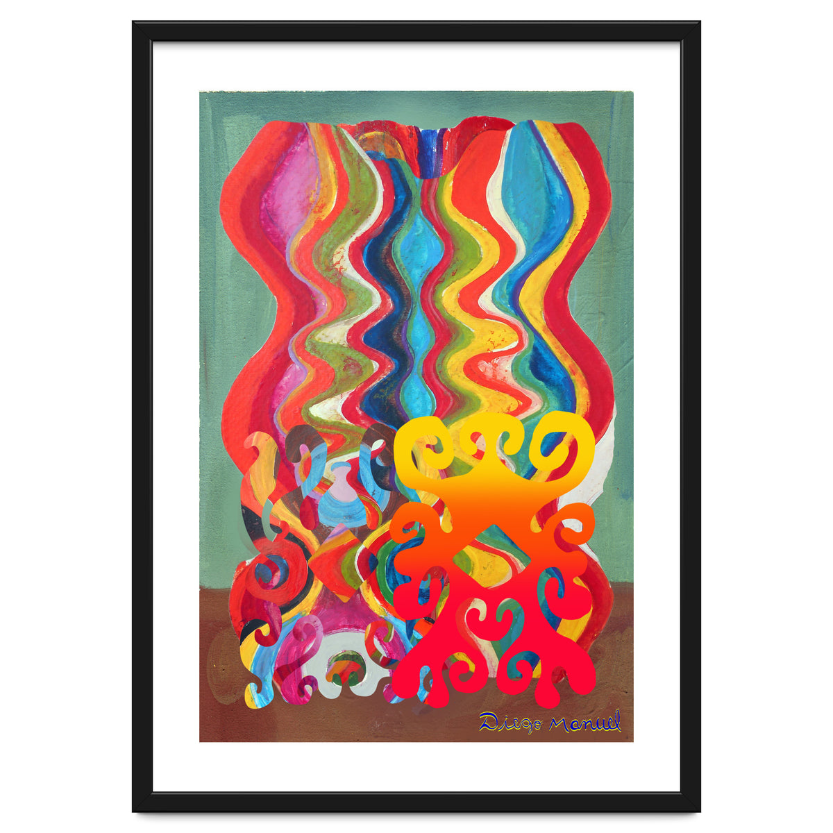 Pop Abstract Asimetrico A7