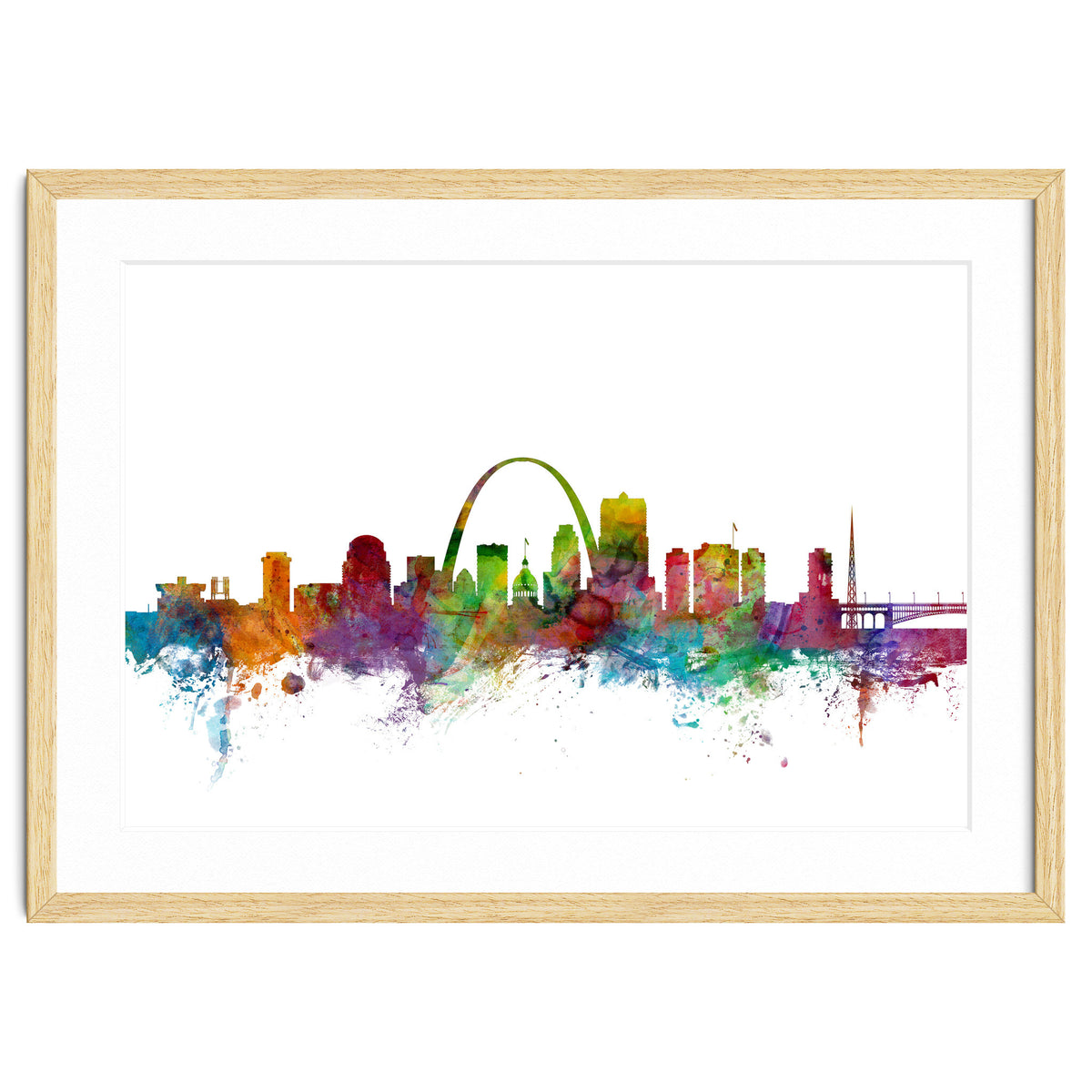 St Louis Missouri Skyline
