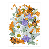 Lillies and Monarchs (Print Only) thumbnail