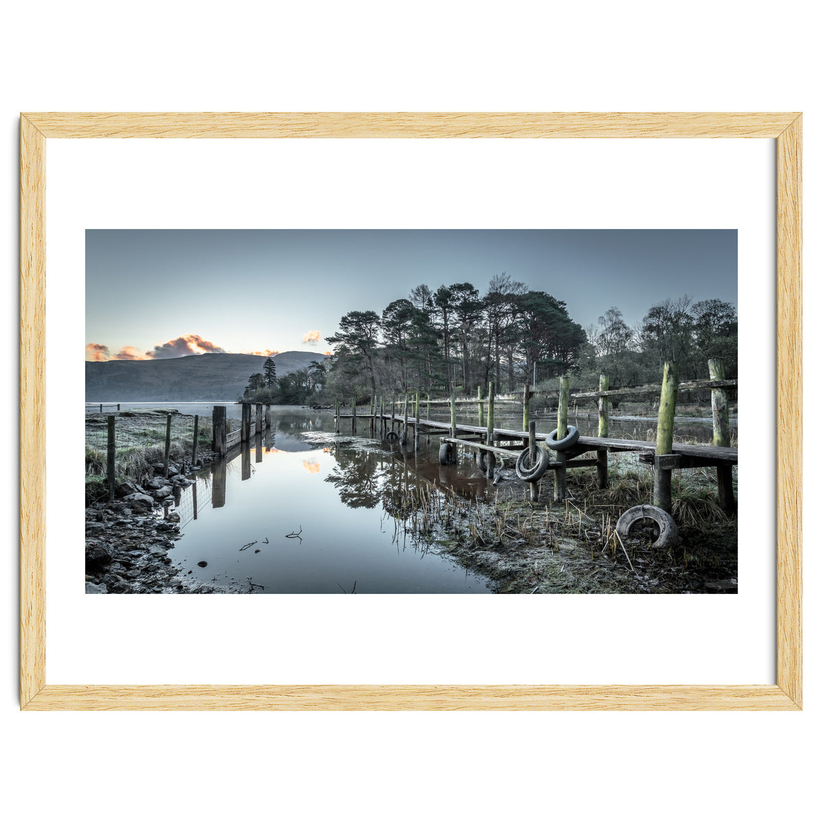 Derwent Water winters morning