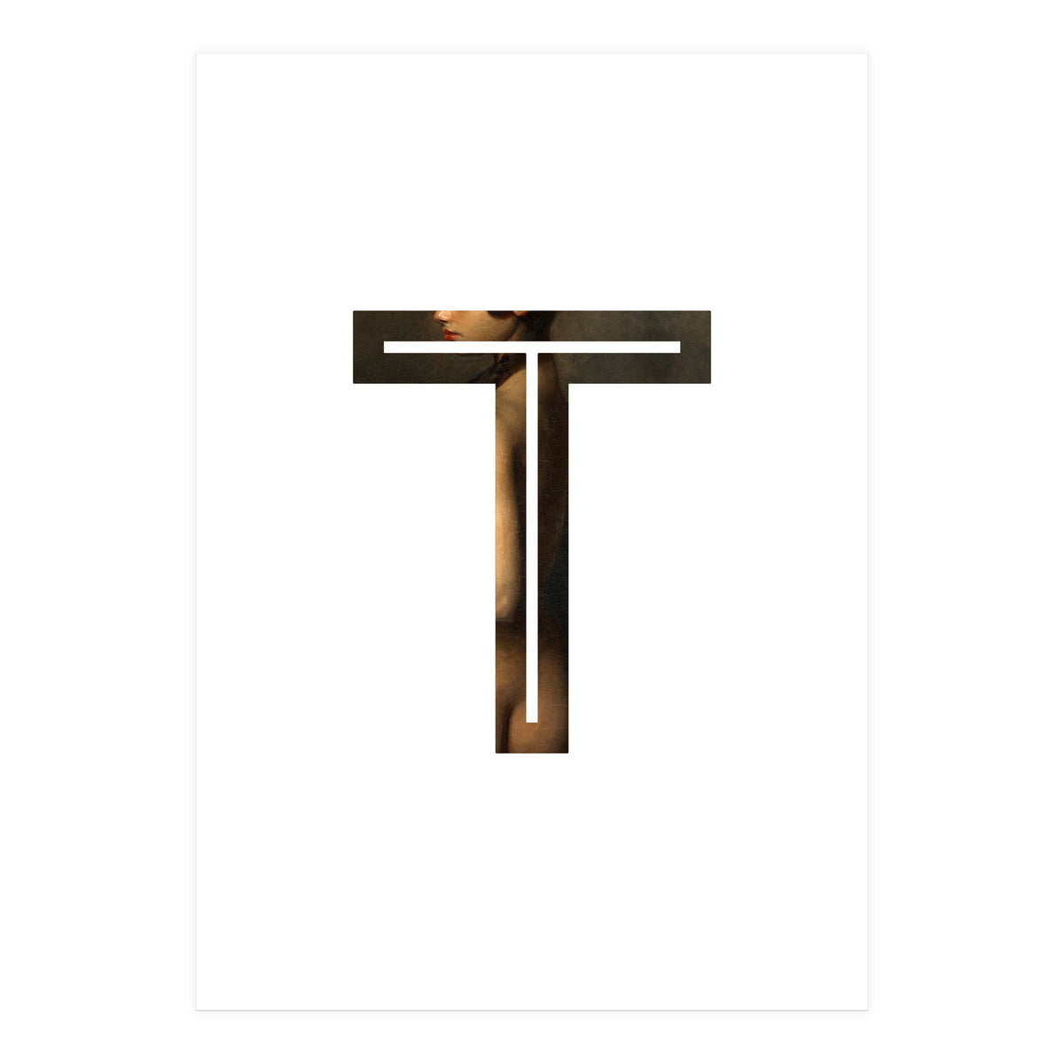 Letter T - (Impress) (Print Only)