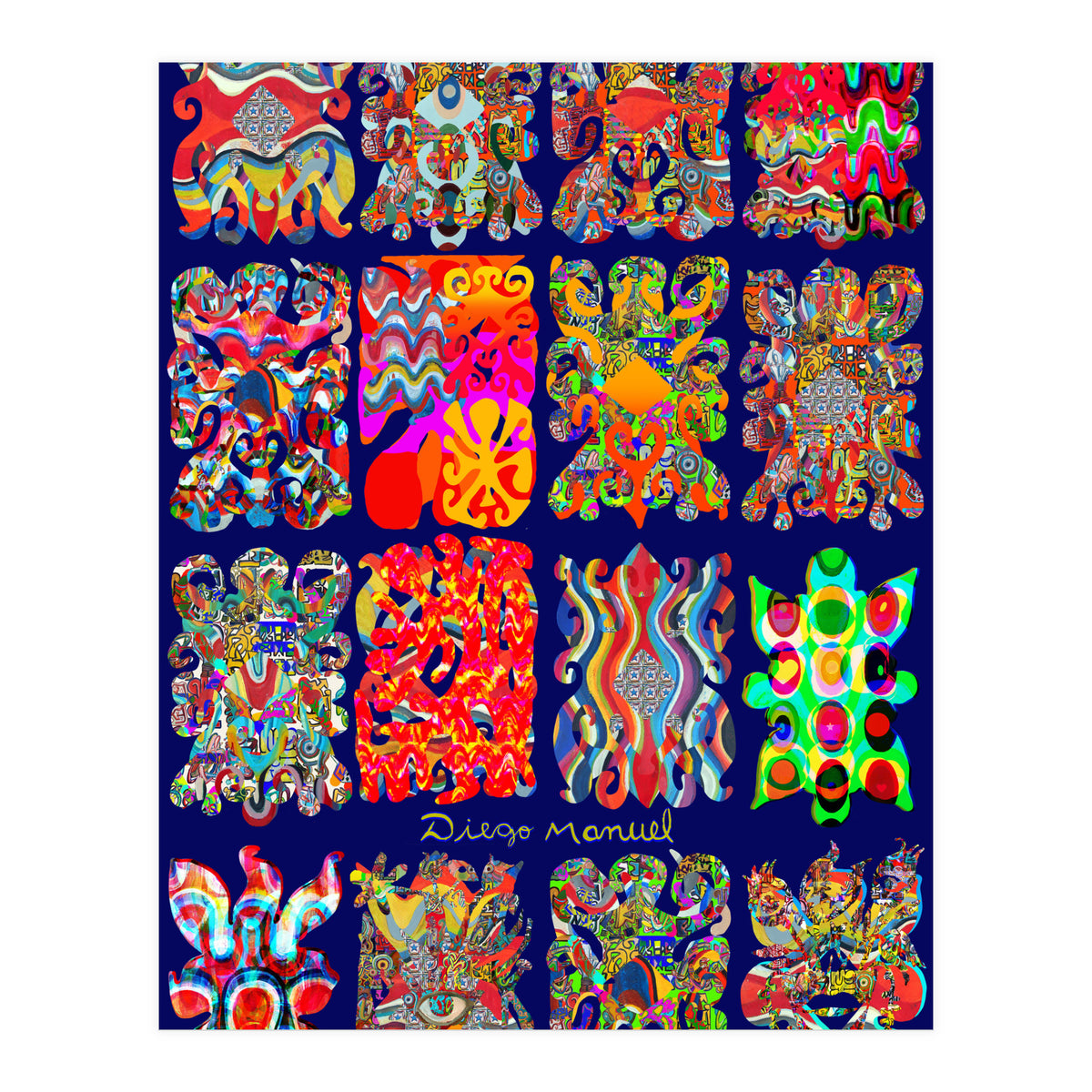 Tapiz Perfiles 2023 29 (Print Only)