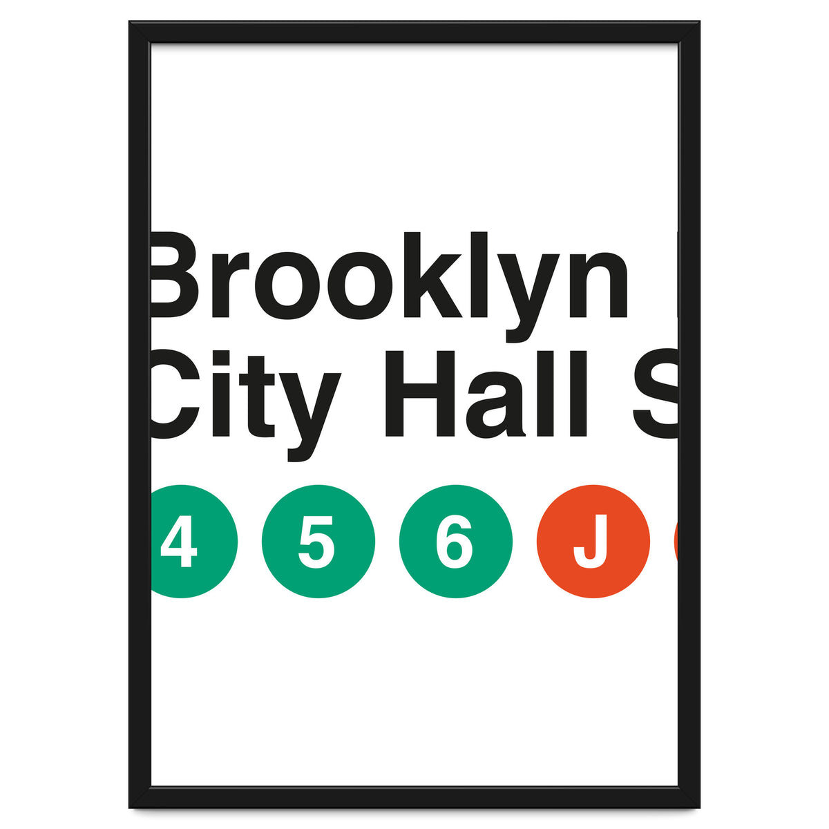 Vignelli's Subway Sign