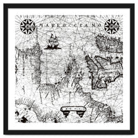 Antique Mercant Map