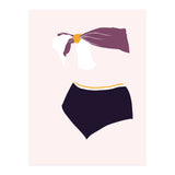 Bikini Aubergine (Print Only) thumbnail