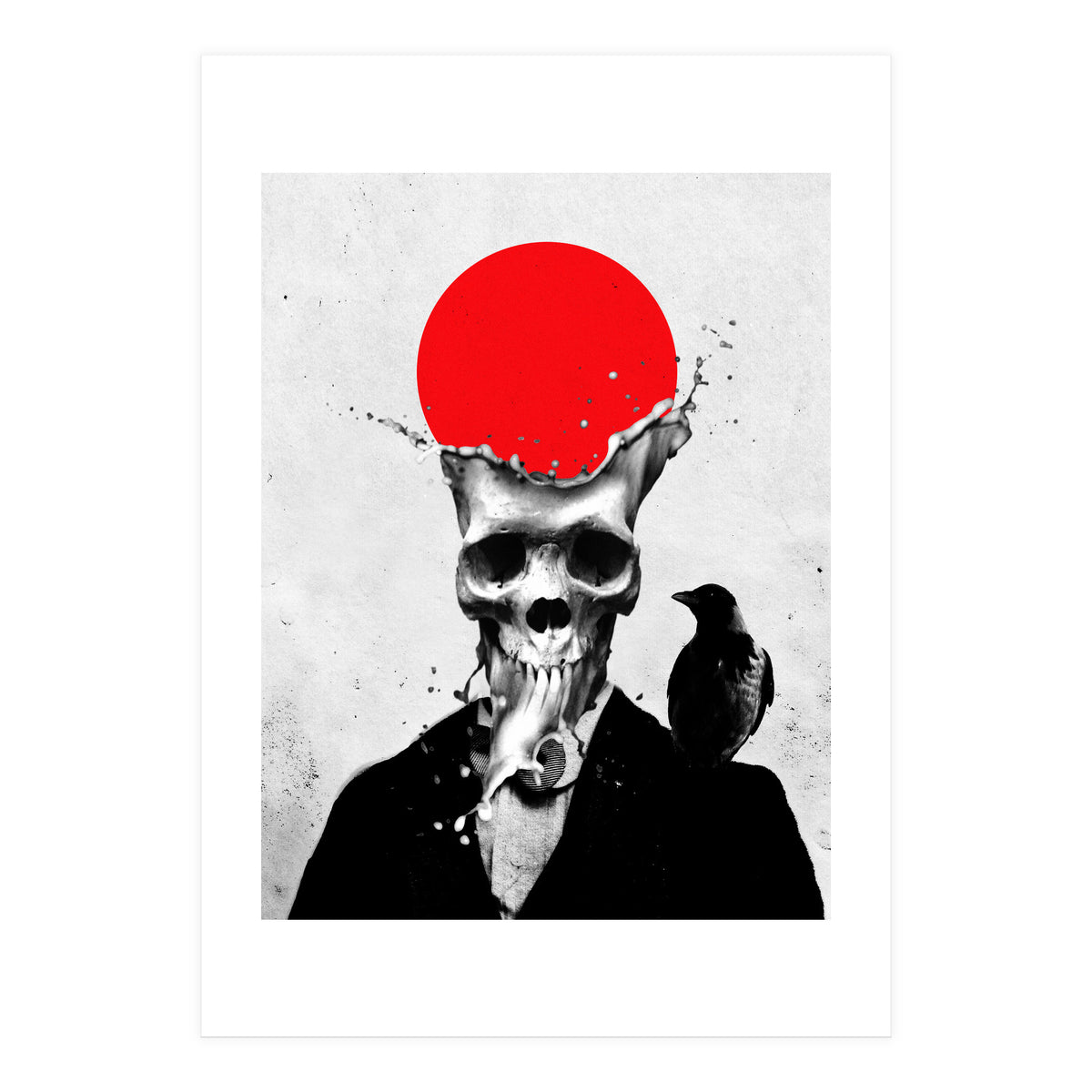 Splash Skull (Print Only)